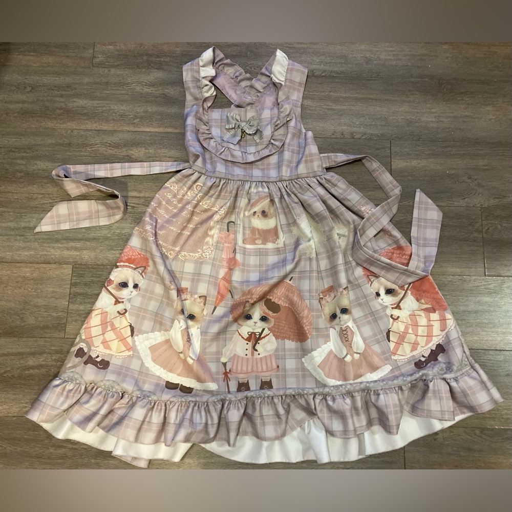 Neverland Lolita Bunny's Dessert Time JSK Dress Cosplay Kawaii